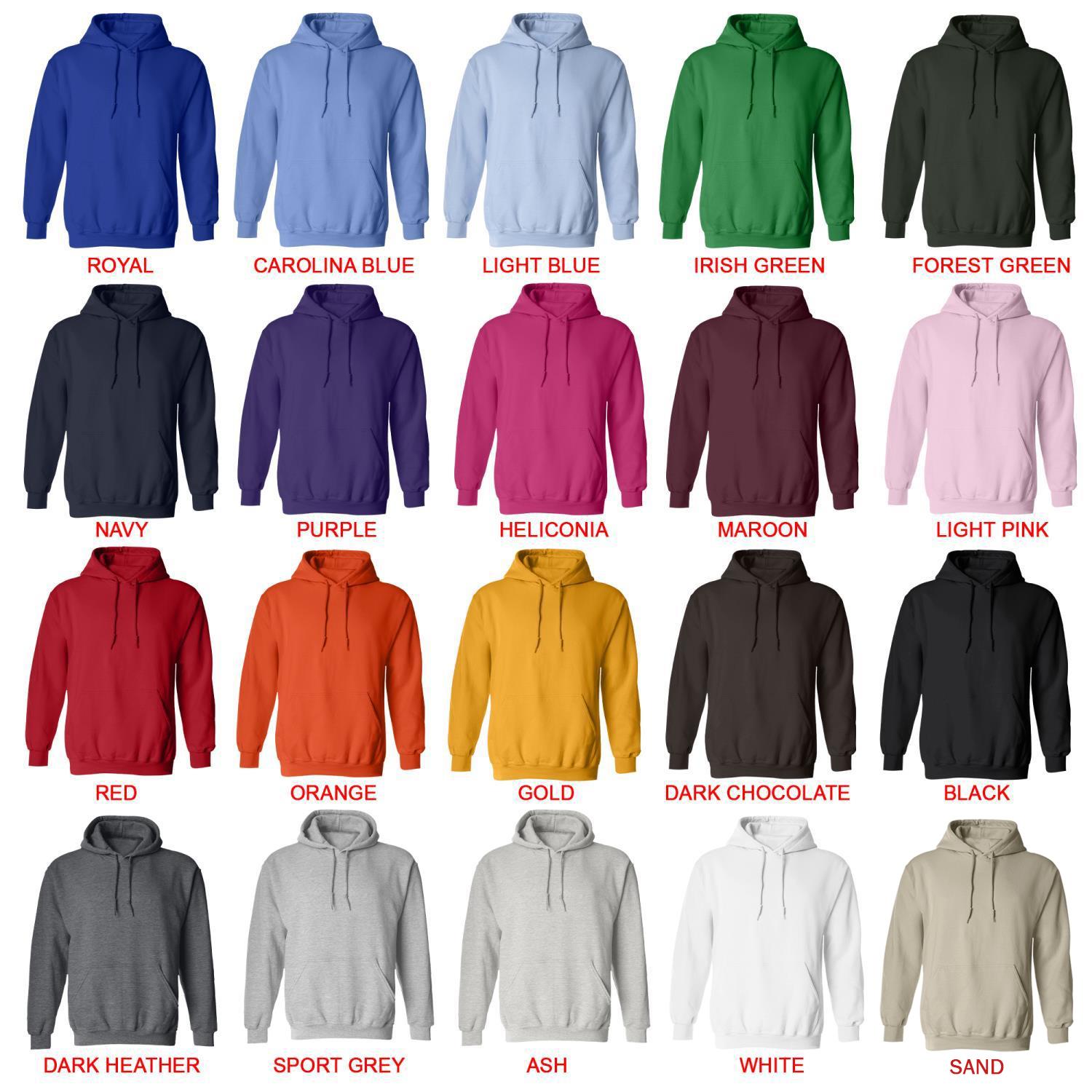 hoodie color chart - The Dragon Prince Store
