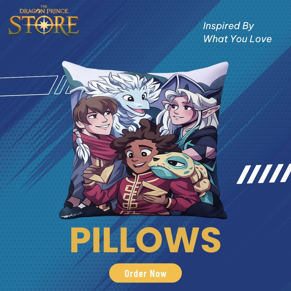 The Dragon Prince Pillows - The Dragon Prince Store