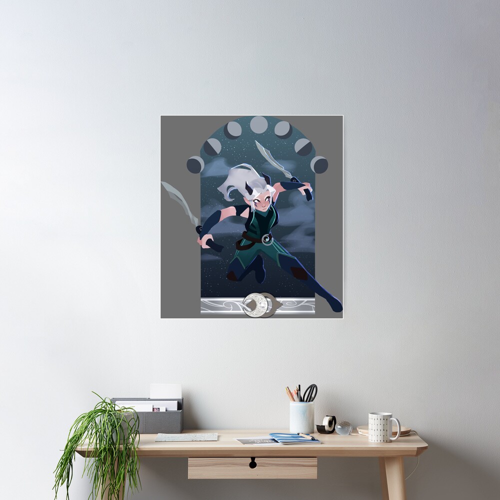 Rayla Moonshadow Fighter Poster - Image 2