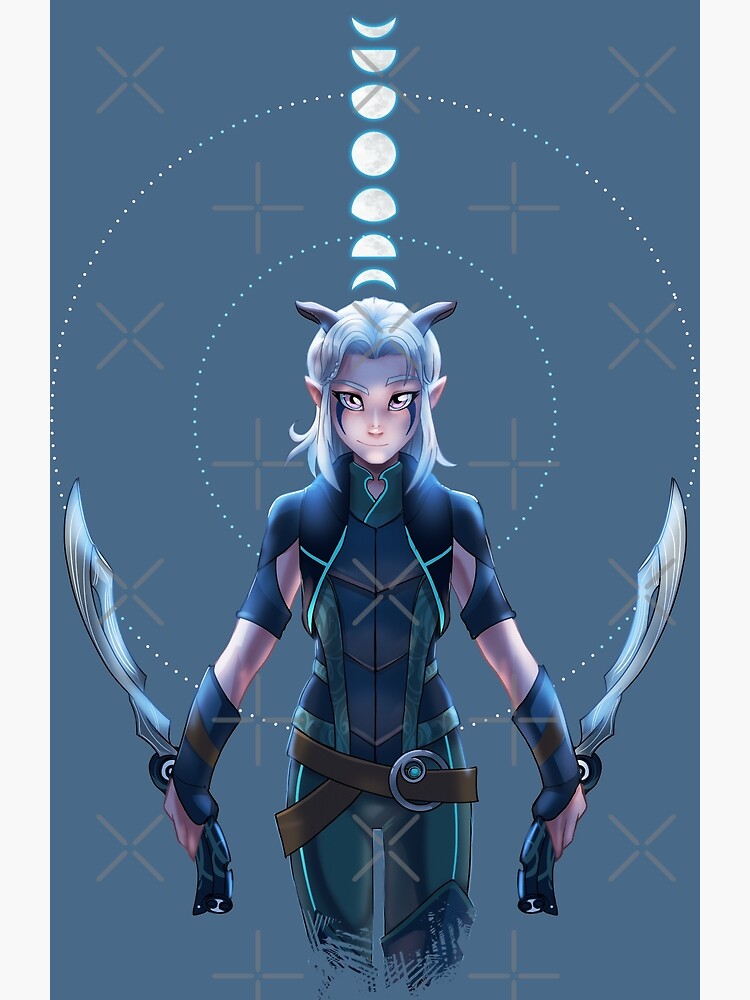 Rayla Moonshadow Elf Tapestry - Image 2
