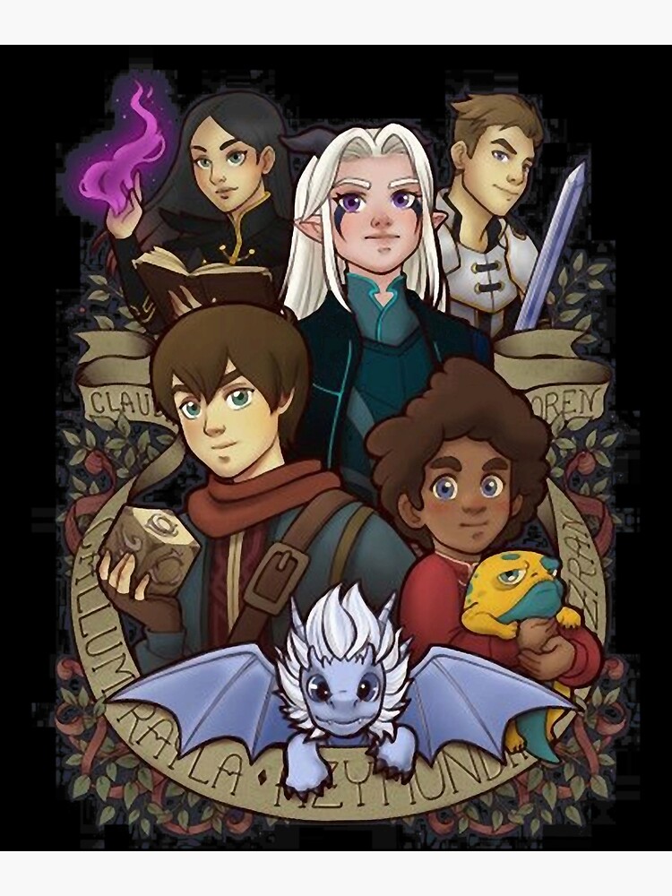 Avatar Dragon Prince Dragon Rayla Classic Tapestry - Image 2