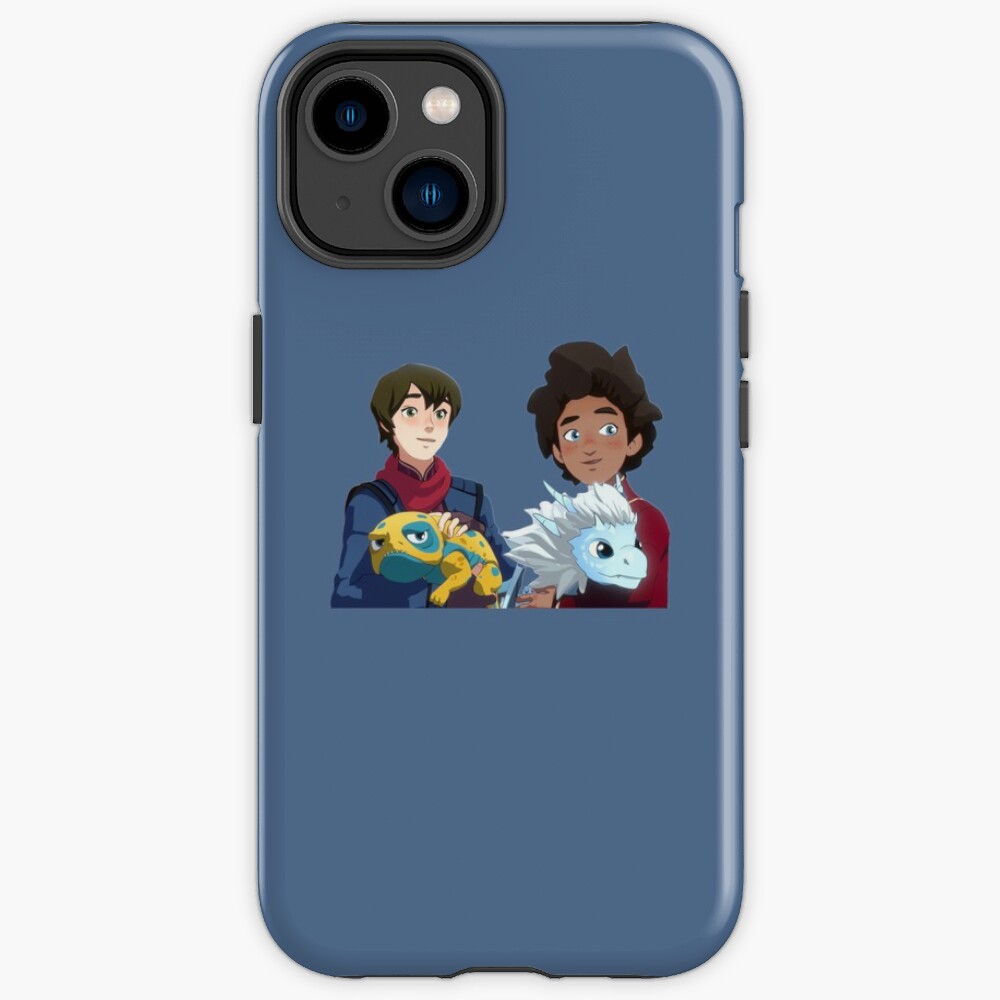 The Dragon Prince Ezran And Callum With Bait And Zym Iphone Case