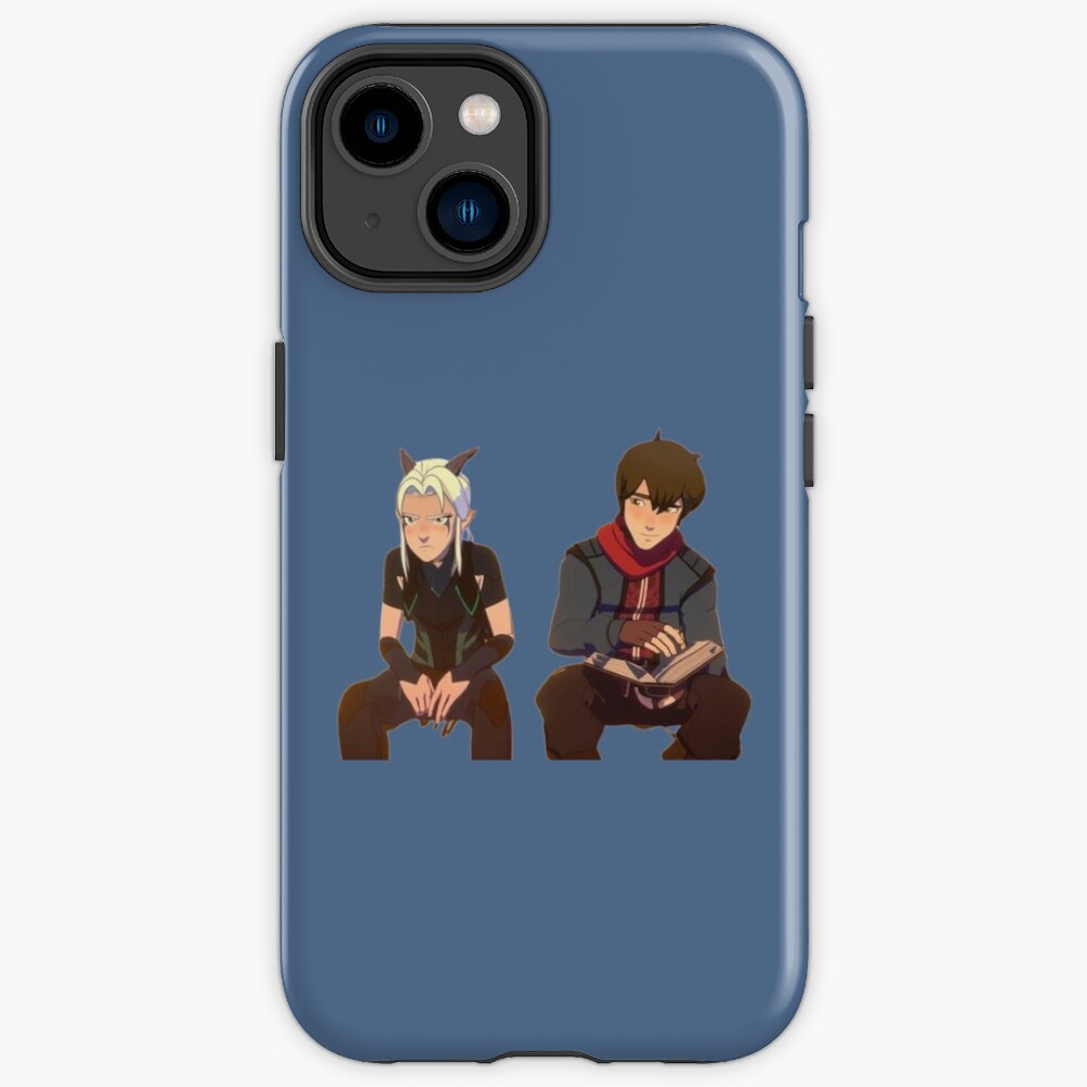 The Dragon Prince Shy Rayla And Callum Iphone Case