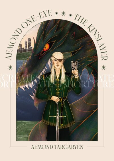 FANART Prince Aemond Targaryen, The Kinslayer Wall Art