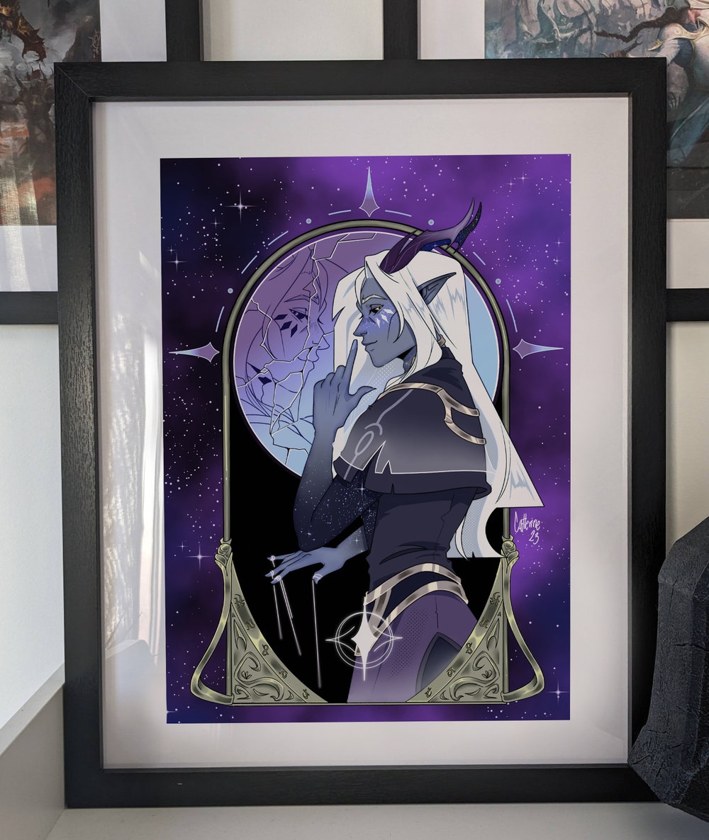 The dragon prince The mystery of Aaravos Digital Wall Art - Image 4