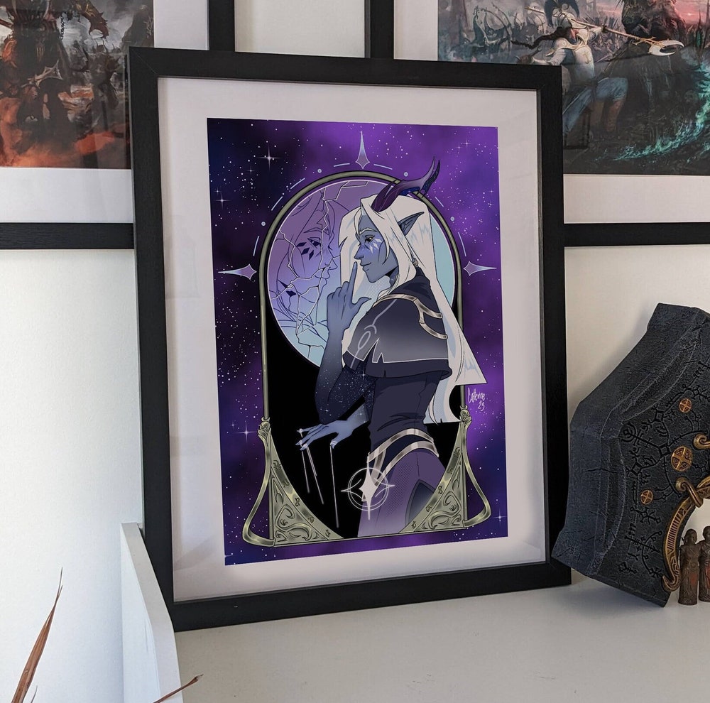 The dragon prince The mystery of Aaravos Digital Wall Art