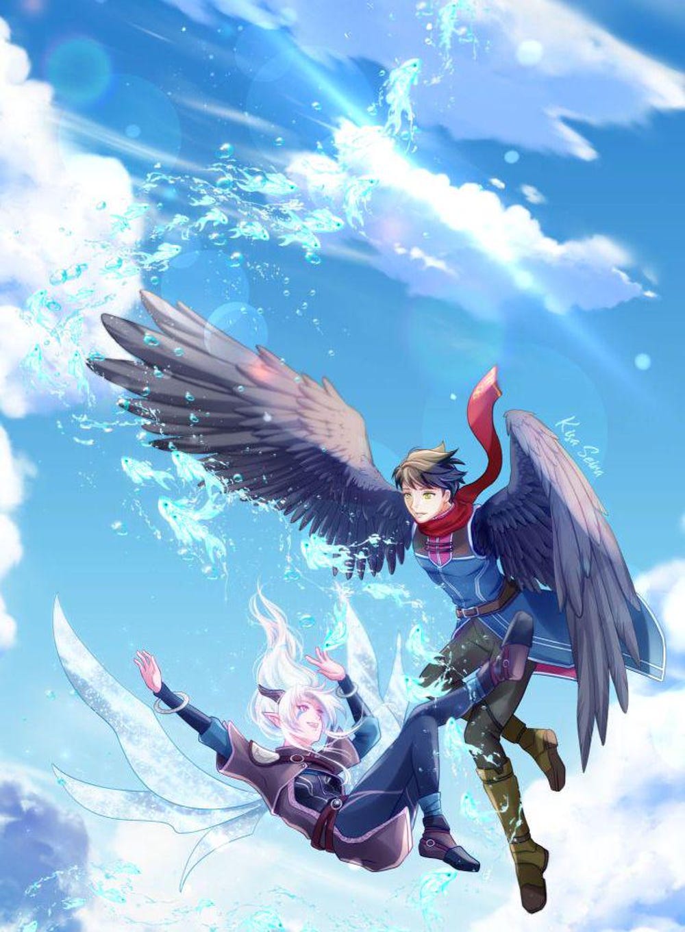 Rayllum - The Dragon Prince Fanart Wall Art - Image 3