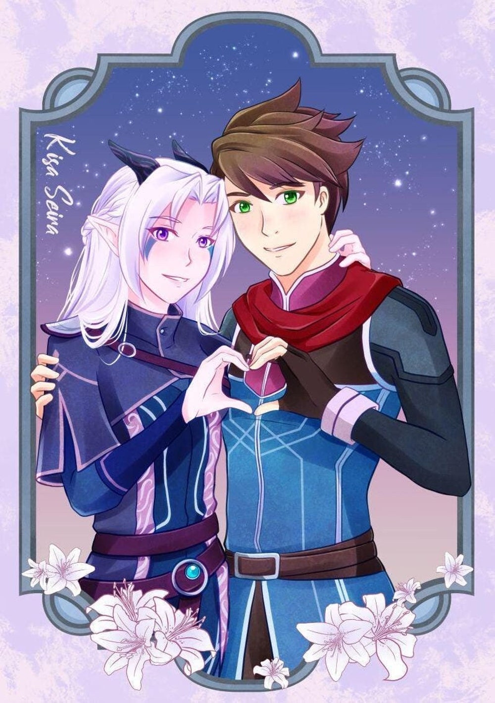 Rayllum - The Dragon Prince Fanart Wall Art - Image 7