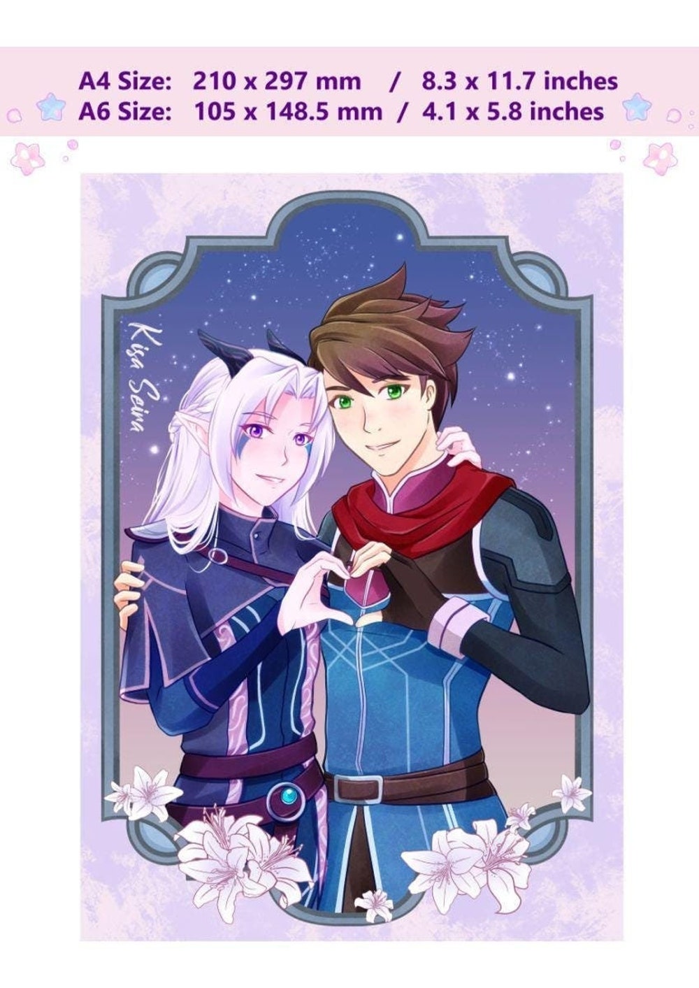 Rayllum - The Dragon Prince Fanart Wall Art - Image 2