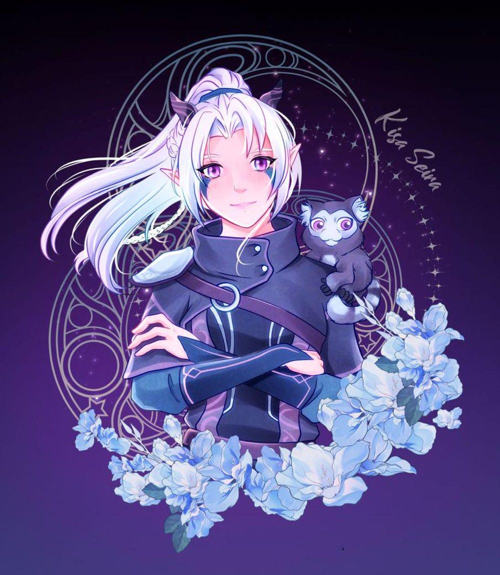 Rayllum - The Dragon Prince Fanart Wall Art - Image 6