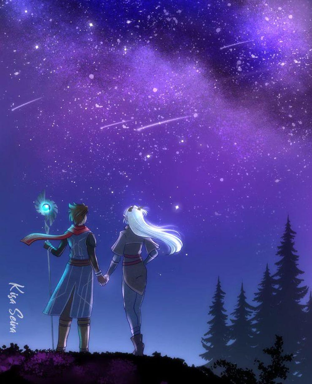 Rayllum - The Dragon Prince Fanart Wall Art - Image 4