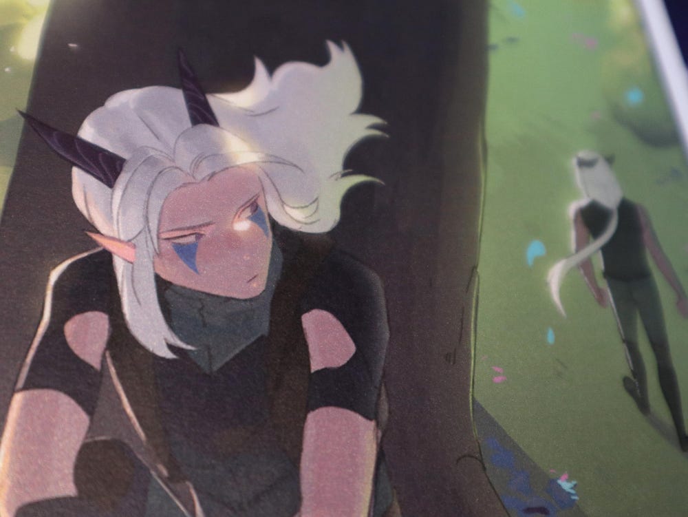 The Dragon Prince, Rayla + Runaan Wall Art - Image 3