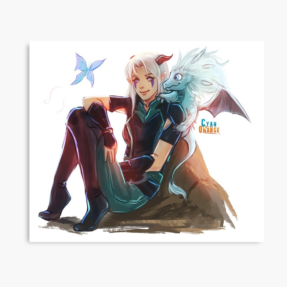 Rayla And Zym Poster