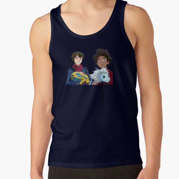 The Dragon Prince Ezran And Callum With Bait And Zym Tank Top - Image 5