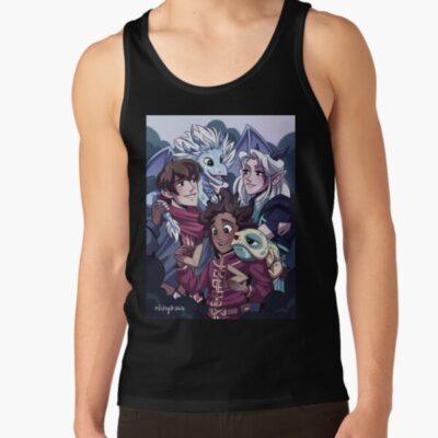 Dragon Family Design Tank Top