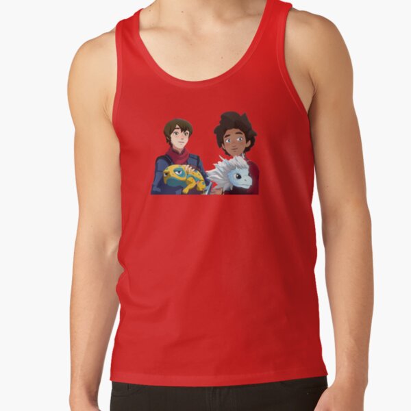 The Dragon Prince Ezran And Callum With Bait And Zym Tank Top - Image 4