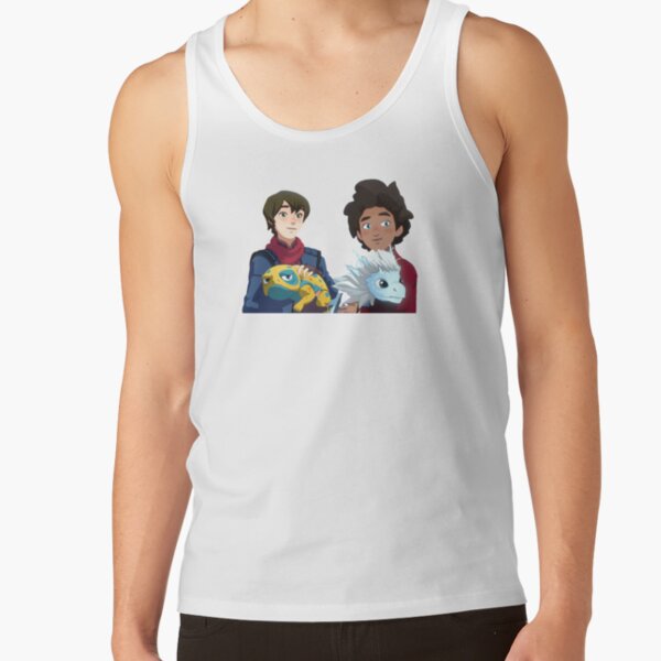 The Dragon Prince Ezran And Callum With Bait And Zym Tank Top - Image 2