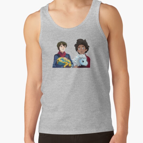 The Dragon Prince Ezran And Callum With Bait And Zym Tank Top - Image 3