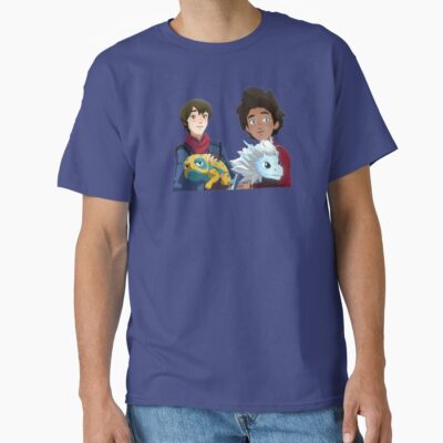The Dragon Prince Ezran And Callum With Bait And Zym T-shirt