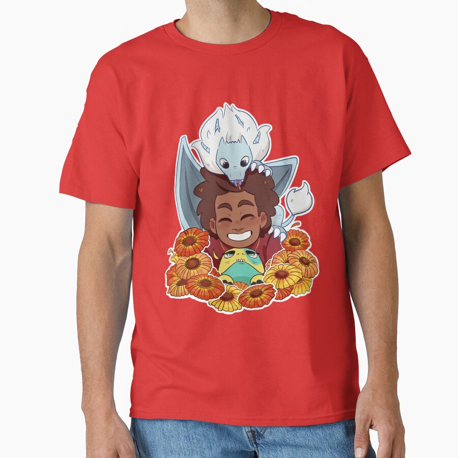 Ezran Sticker T-shirt - Image 5