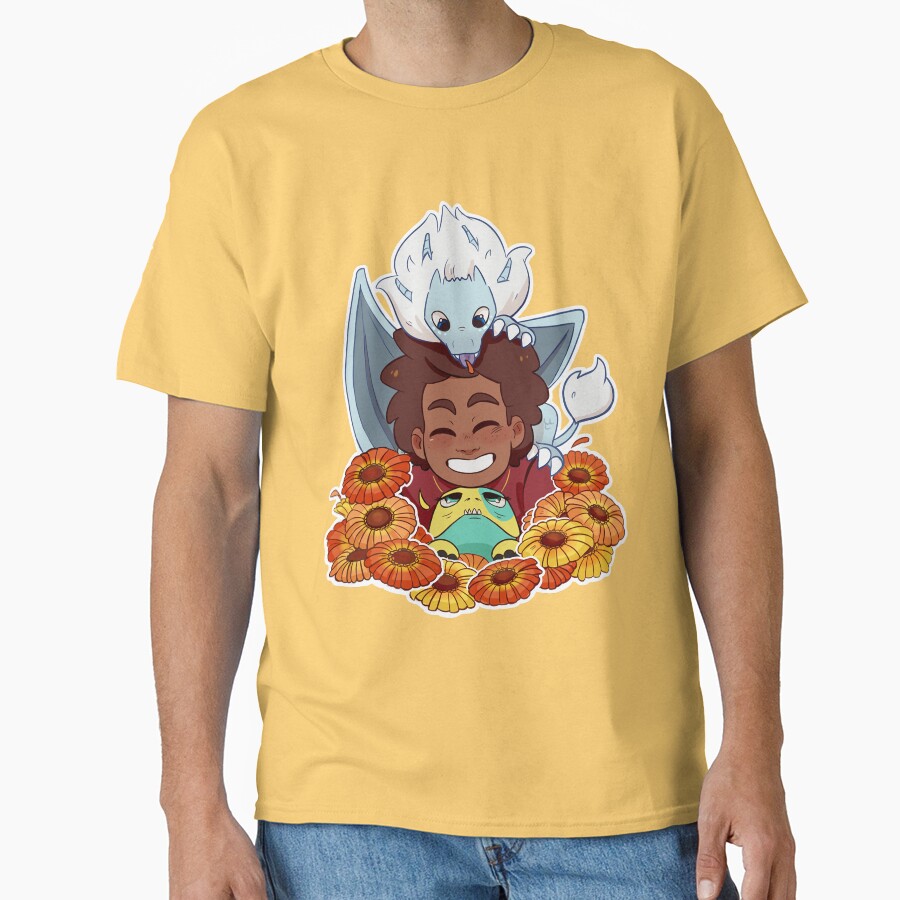 Ezran Sticker T-shirt - Image 6