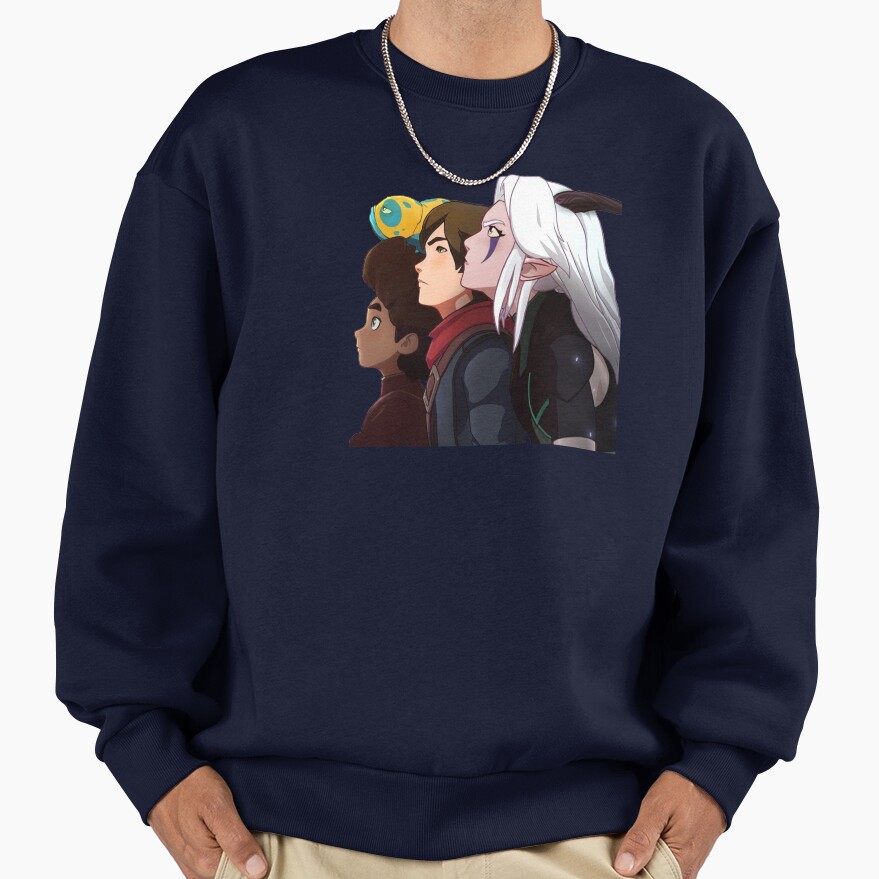 The Dragon Prince Rayla Callum And Ezran Sweatshirt - Image 5