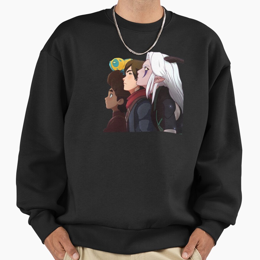 The Dragon Prince Rayla Callum And Ezran Sweatshirt - Image 3