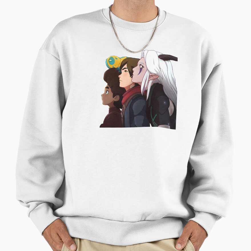 The Dragon Prince Rayla Callum And Ezran Sweatshirt - Image 2