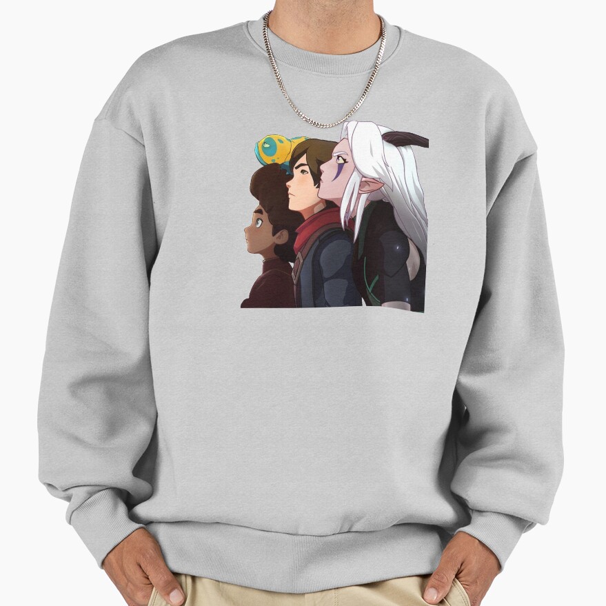 The Dragon Prince Rayla Callum And Ezran Sweatshirt - Image 4