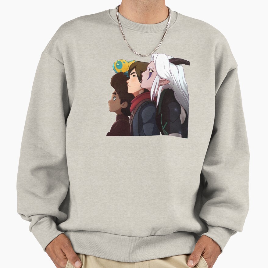 The Dragon Prince Rayla Callum And Ezran Sweatshirt