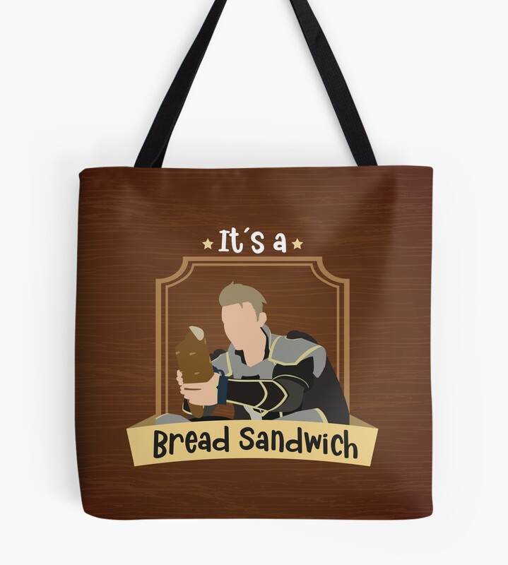 Soren It S A Bread Sandwich The Dragon Prince Tote Bag