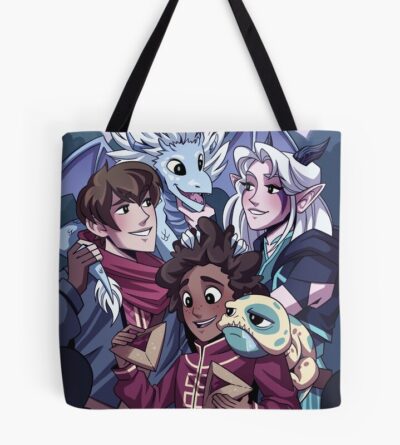 Dragon Family Tote Bag