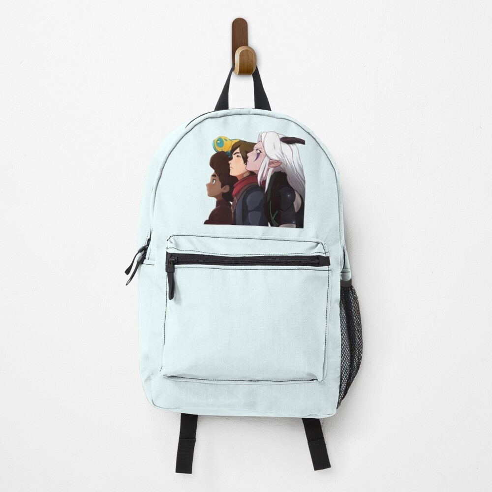 The Dragon Prince Rayla Callum And Ezran Backpack
