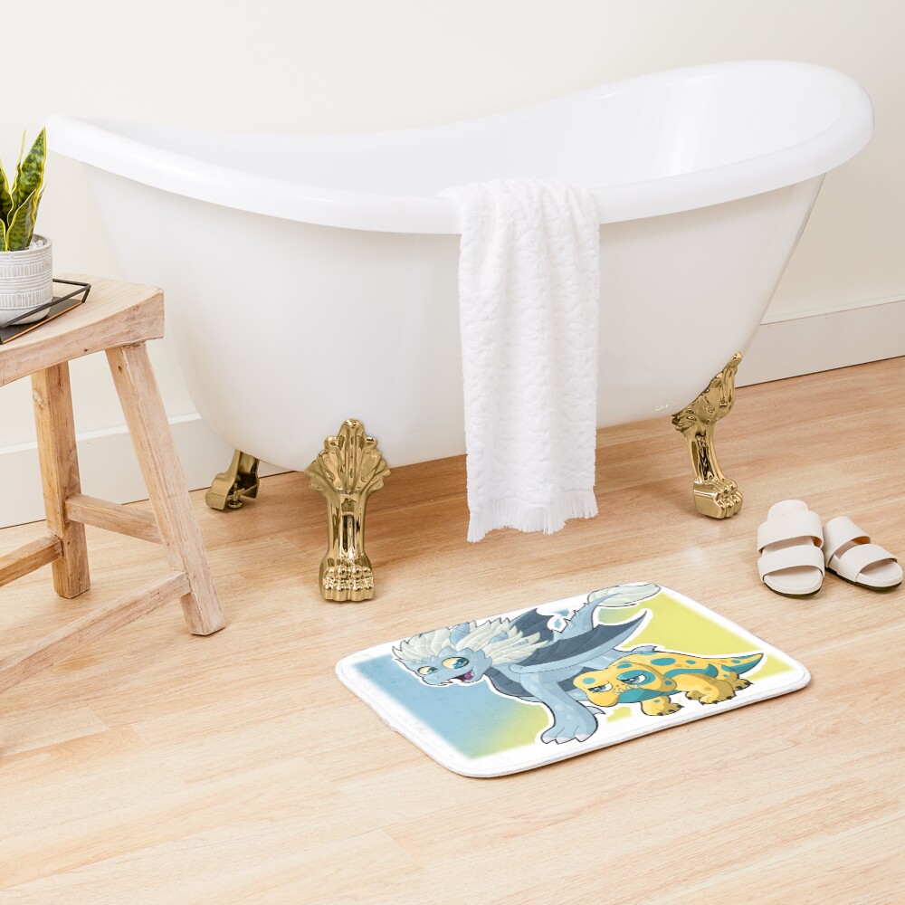 The Dragon Prince Zym And Bait Bath Mat - Image 2