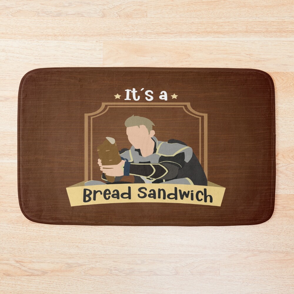 Soren It S A Bread Sandwich The Dragon Prince Bath Mat