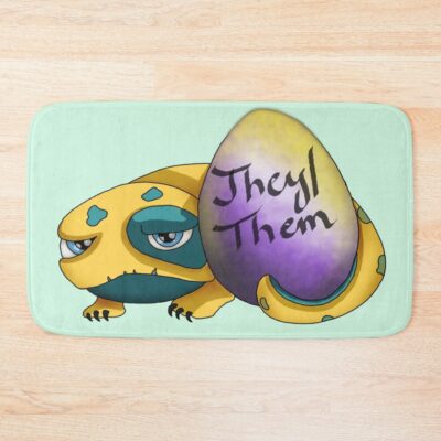 Bait They Them Version 2 Bath Mat