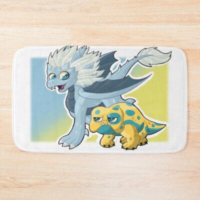 The Dragon Prince Zym And Bait Bath Mat