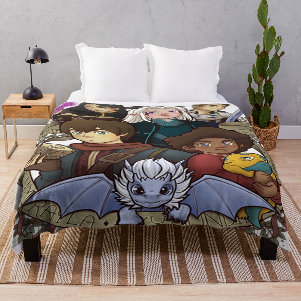 Dragon Prince Throw Blanket