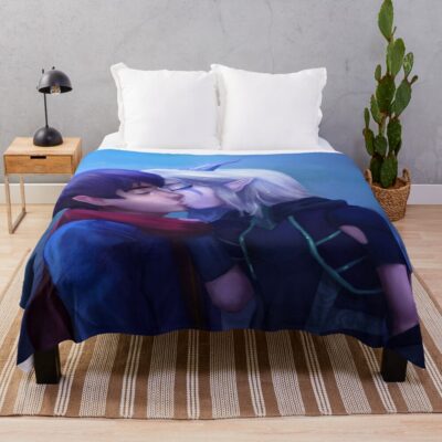 Callum X Rayla Throw Blanket