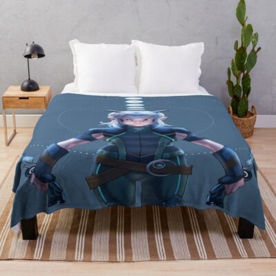 Rayla Moonshadow Elf Throw Blanket
