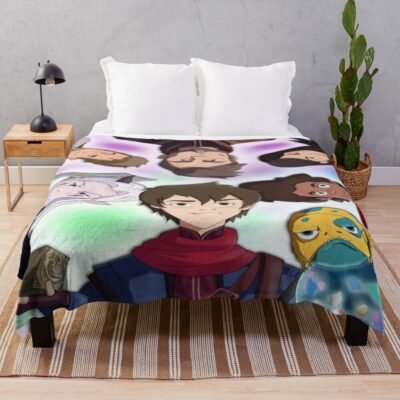 The Dragon Prince Throw Blanket
