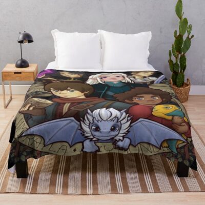 Avatar Dragon Prince Dragon Rayla Classic Throw Blanket