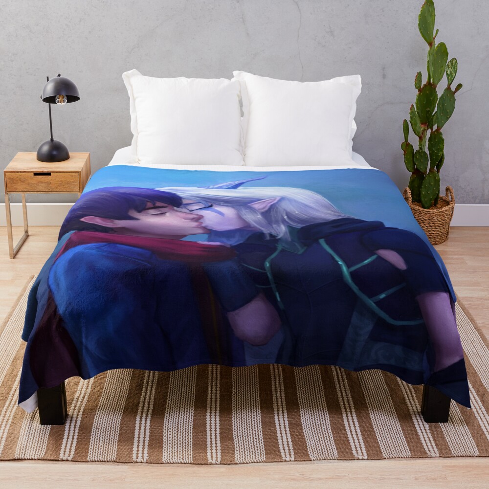 Callum X Rayla Throw Blanket