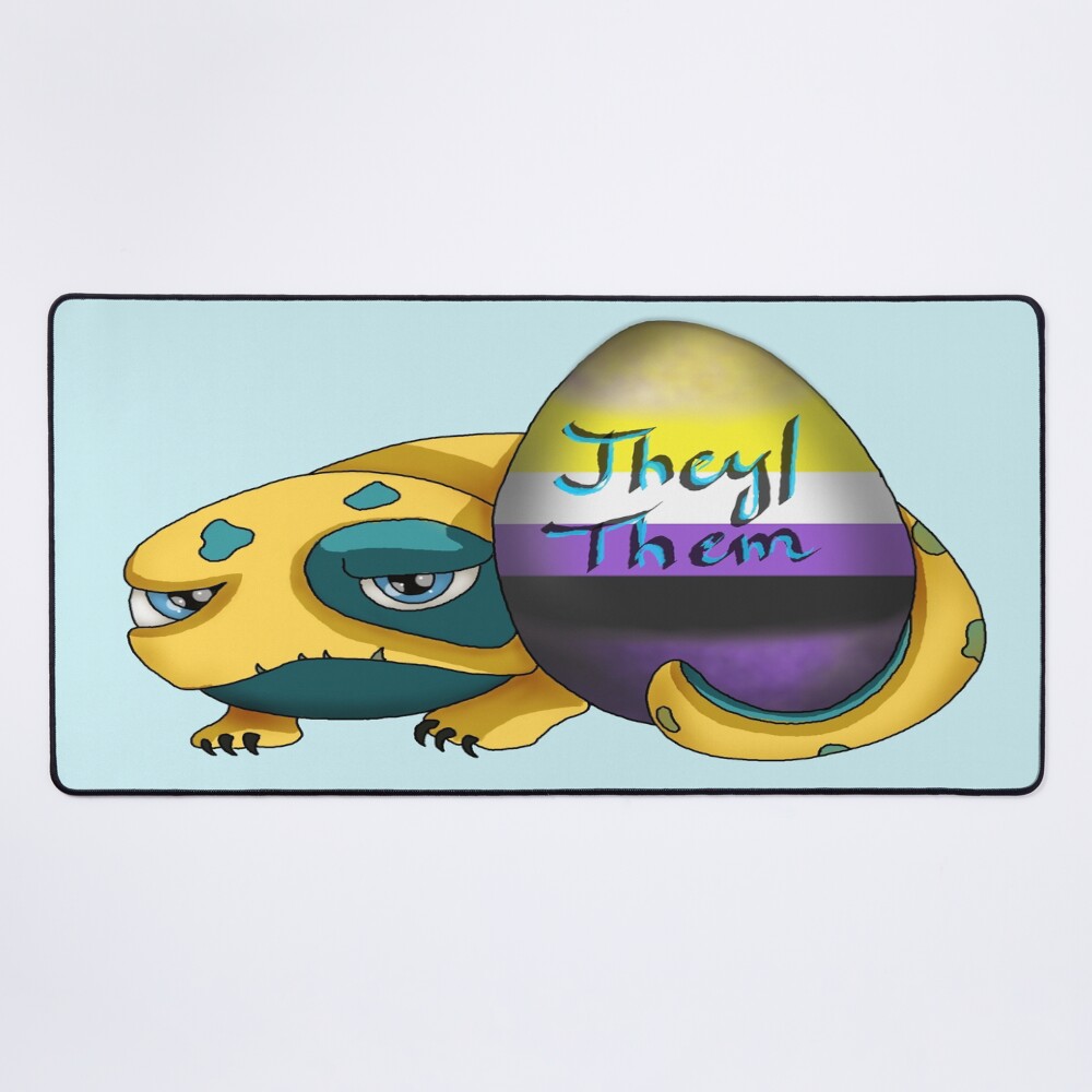 Bait They Them Version 3 Mouse Pad