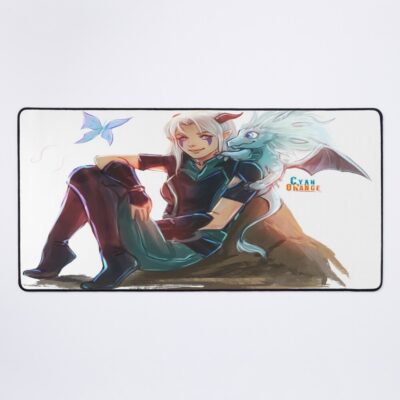 Rayla And Zym Mouse Pad