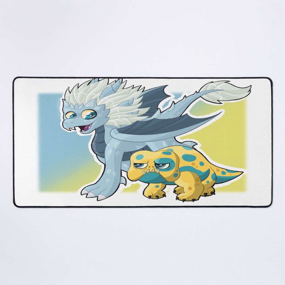 The Dragon Prince Zym And Bait Mouse Pad