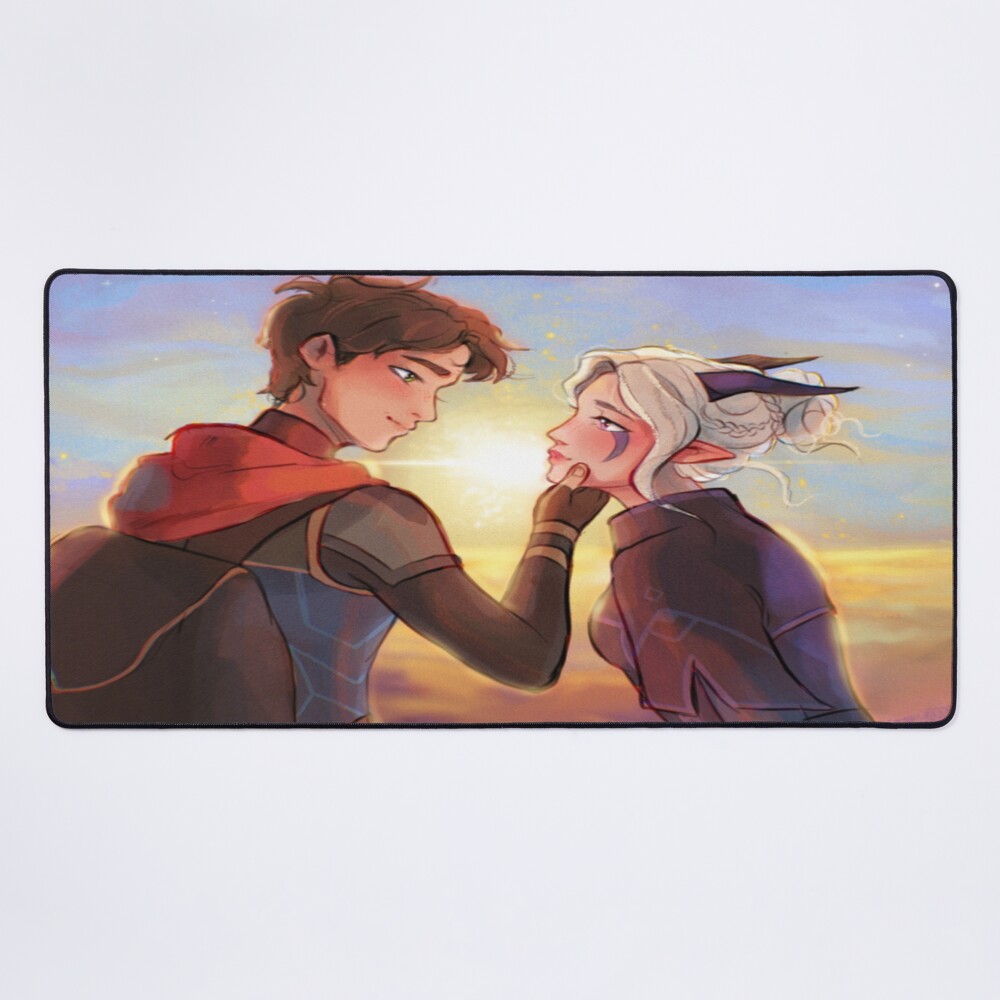 Heart Eyes Premium Mouse Pad
