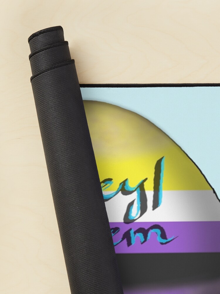 Bait They Them Version 3 Mouse Pad - Image 2
