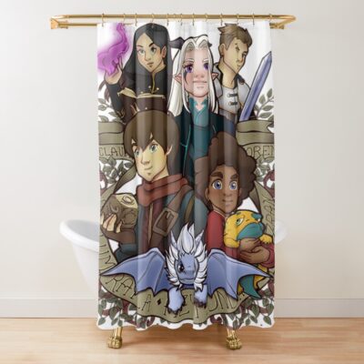 Dragon Prince Shower Curtain