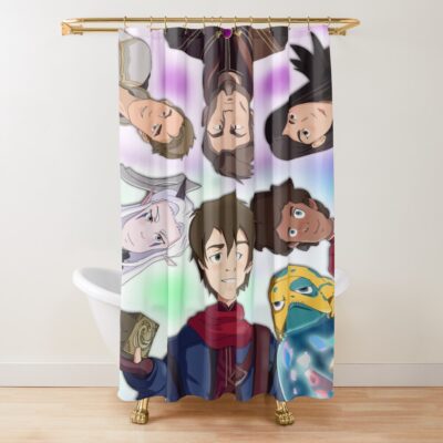 The Dragon Prince Shower Curtain